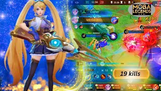 🚀 LAYLA 19 KILLS legendary 5v5 MVP GAMEPLAY | Mobile Legends...