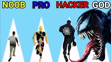 NOOB vs PRO vs HACKER vs GOD in Symbiote Rush