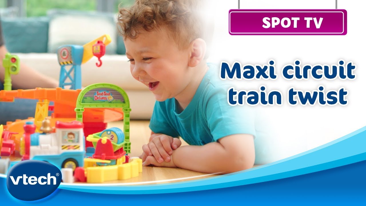 VTECH - TUT TUT BOLIDE MAXI CIRCUIT TRAIN TWIST - BÉBÉ / V-Tech