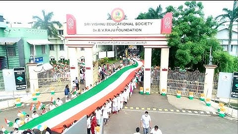 *Har Ghar Tiranga* Rally by @VishnuSociety Students || Azadi Ka Amrit Mahotsav || Bhimavaram