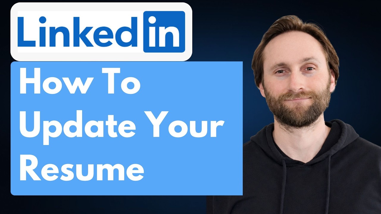 How to Update Your Resume on LinkedIn [Full Guide 2026] - YouTube