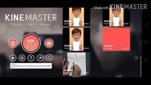 How to make subscribe button animation on kinemaster android editing software easy