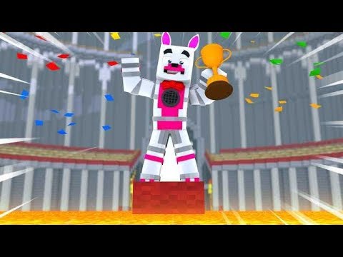 Funtime Foxy Wins Party Games (Minecraft Fnaf Roleplay Adventure) freddy carter