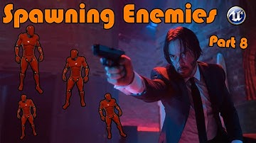 Spawning In The Enemies | Shooter Minigame Part 8 - Unreal Engine Tutorial