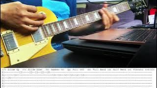 Jeffrydin - Seruling Anak Gembala (Lead Guitar Tabs)