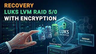 Data Recovery from LVM RAID 5, 0 Arrays Encrypted with LUKS