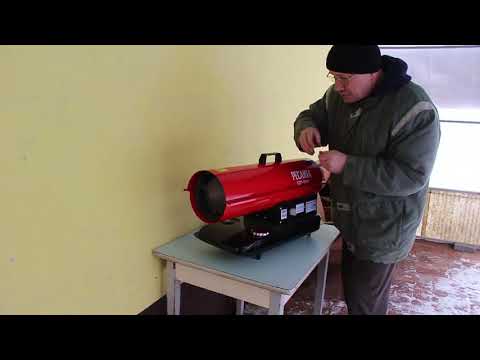 Дизельная тепловая пушка, обзор и применение