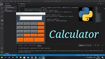 Make your own Calculator with python