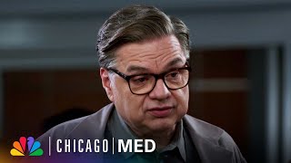 Charles and Maggie Treat a Conspiracy Theorist | Chicago Med | NBC