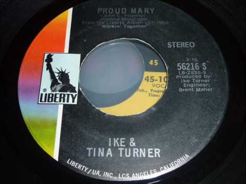 Ike & Tina Turner - Proud Mary - original 45rpm