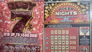 💥New Tickets! Ruby 7’s and Poker Nights! NJ Lottery💥