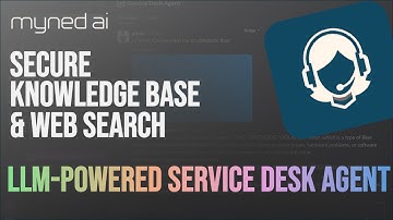 Secure Knowledge Base & Web Search with LLM Powered Autonomous Service Desk Agent
