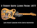 3 Terry Kath Licks From 1977