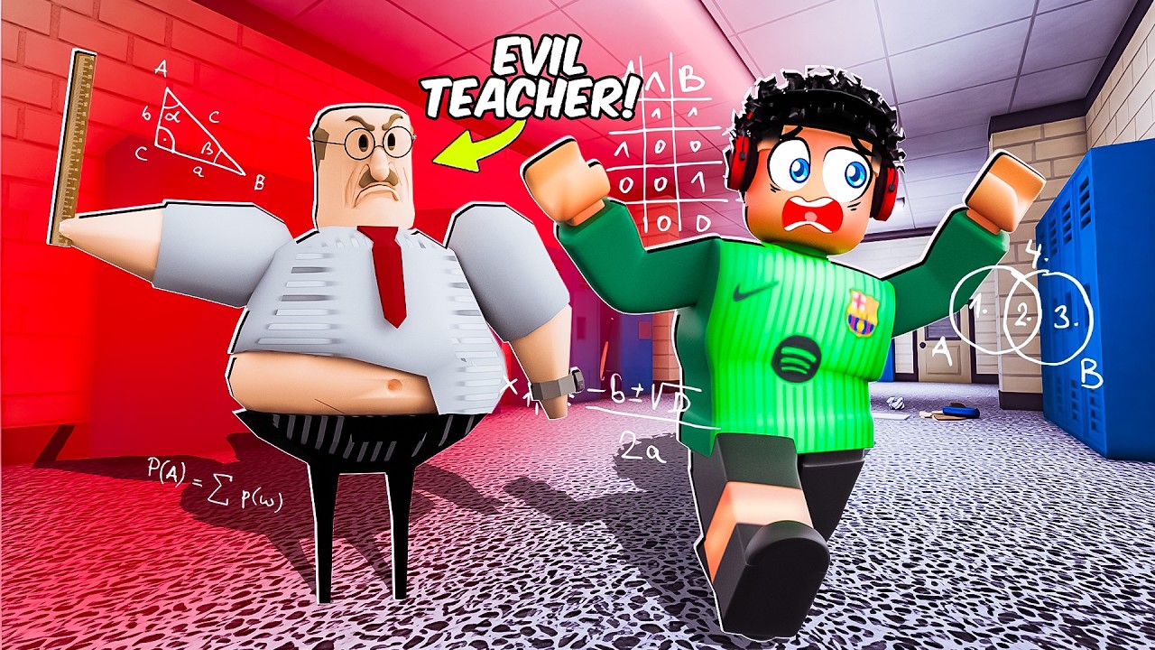 Is it impossible to ESCAPE school in Roblox!?! - YouTube