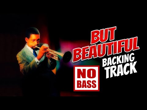 But Beautiful NO BASS Backing Track Jazz Ballad