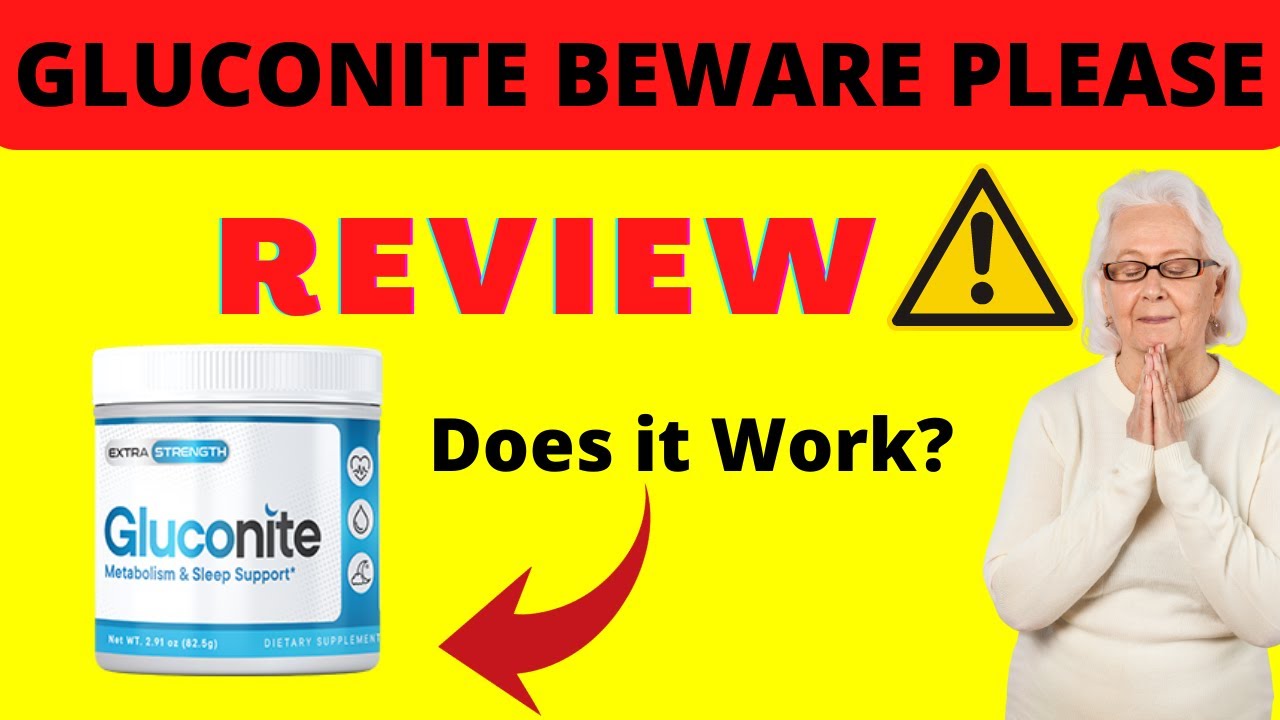 Gluconite Reviews ⚠️BEWARE GLUCONITE  ⚠️Gluconite for Diabetes! Gluconite Works?