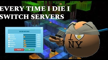 Shell Shockers, BUT every time I die, I die i SWITCH servers!