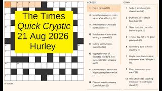 The Times Quick Cryptic 3386