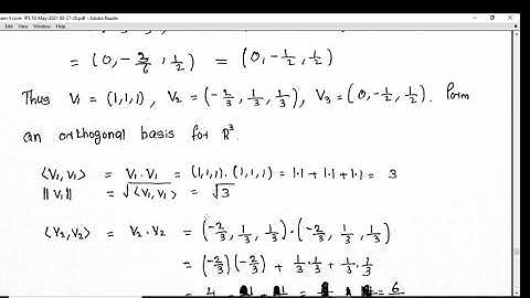Calicut University - Sem4  -  B.SC Mathematics Core - Chapter 6 - Inner Product Space - Part 10.