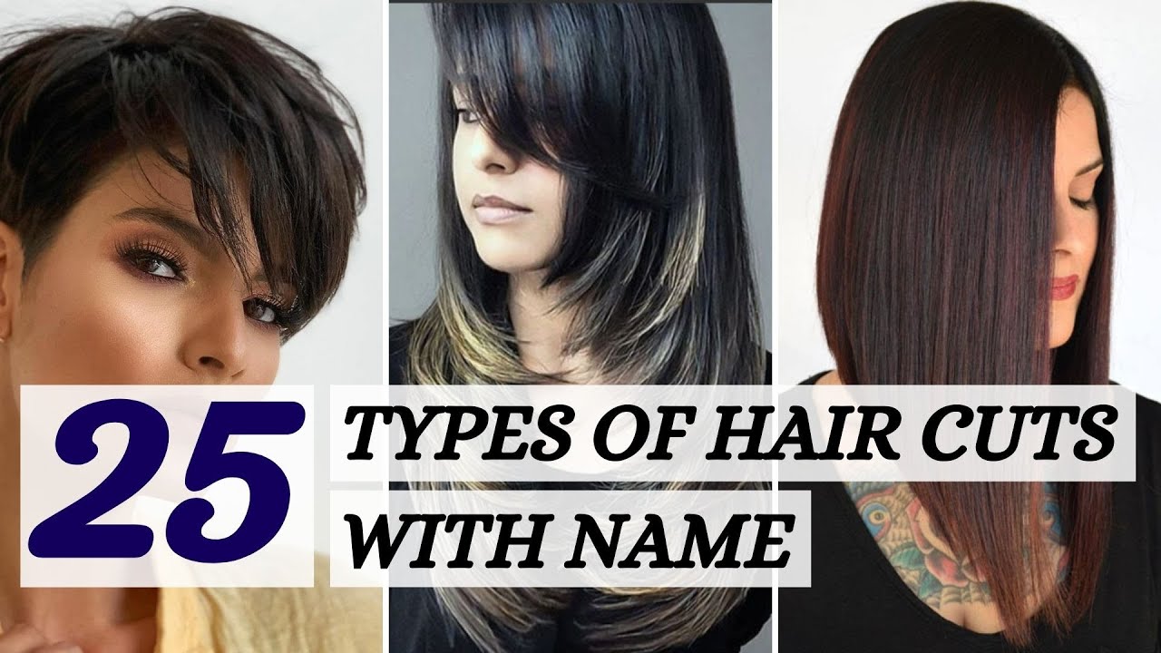 Hair Cut Style for Girls with Name  Different Types of Hair Cuts  Blossom Trends