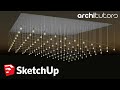 Easy parametric ceiling design in sketchup  architutors