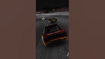 IRACING DRIVER FLIPS ON A SHORT TRACK! #IRACING #NASCAR