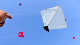 Kite Looting | Two Kite Catching On Rooftop | Kite Flying | Kite Fight