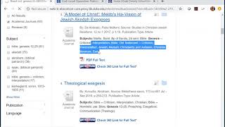 Searching the Atla Religion Database