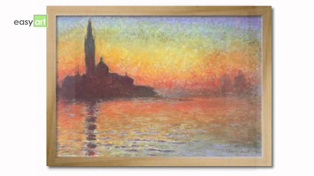 How to choose a frame for your print with Easyart - YouTube