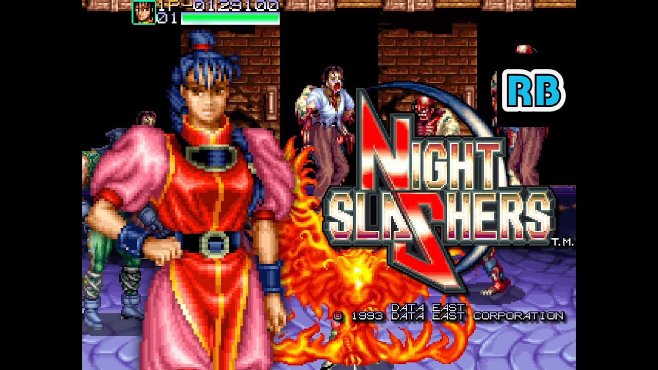 1993 [60fps] Night Slashers Hong-Hua Speedrun 19m36s Hardest ALL
