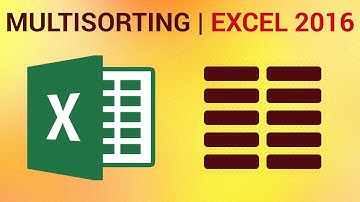 How to Sort by Multiple Columns (Multisorting) in Excel 2016