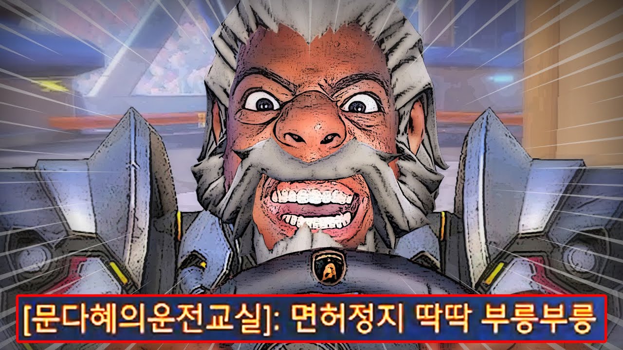 닉값 제대로 하는 돌진충 라인하르트를 만났습니다