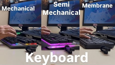 🔥 Membrane vs Semi-Mechanical vs Mechanical – Which Keyboard is REALLY Worth It?