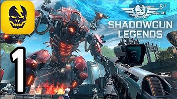 Shadowgun Legends - First Look Gameplay Walkthrough Part 1 (iOS, Android)