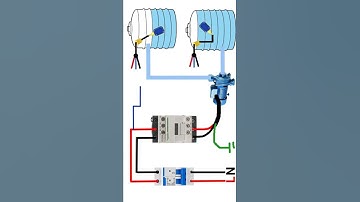 Two float switch and two water tank connection diagram. Electric24 Tech