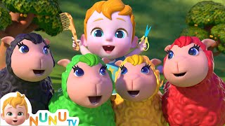 Baa Baa Colour Sheep More Nursery Rhymes Kids Songs Nunu Tv