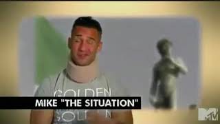 Mike after his fight with Ronnie -jersey shore season 4 Italy
