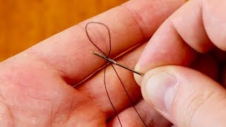 Here the easy way to thread a needle. coolest put in awesome sewing
hack. needle threading by crazy russian official