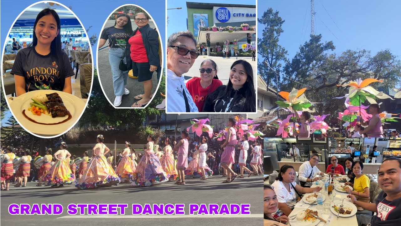 NANUOD KAMI NILA NINANG AT NINONG NG DANCE PARADE SA SESSION ROAD