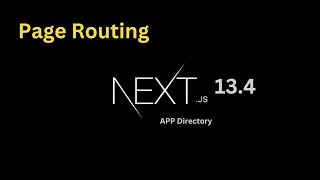 Next JS 13 - Page Routing Tutorial: How to create pages