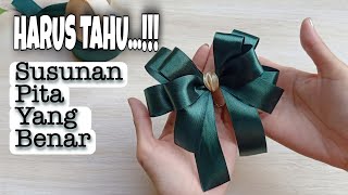 Tutorial Membuat Simpul Pita Kado Yang Benar