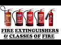 Fire Extinguishers & Classification of Fire