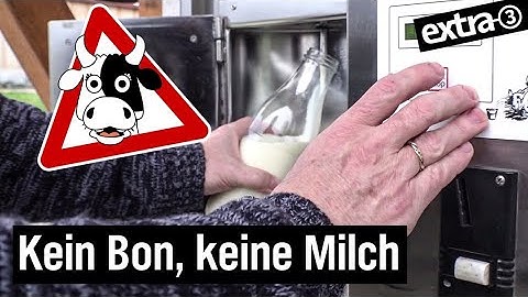 Realer Irrsinn: Illegaler Milchautomat in Bretten bei Karlsruhe | extra 3