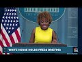 LIVE: White House holds press briefing | NBC News