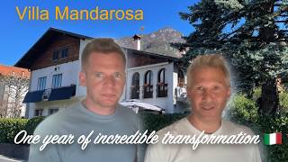 Ground floor Lake Como Villa transformation 🇮🇹✨