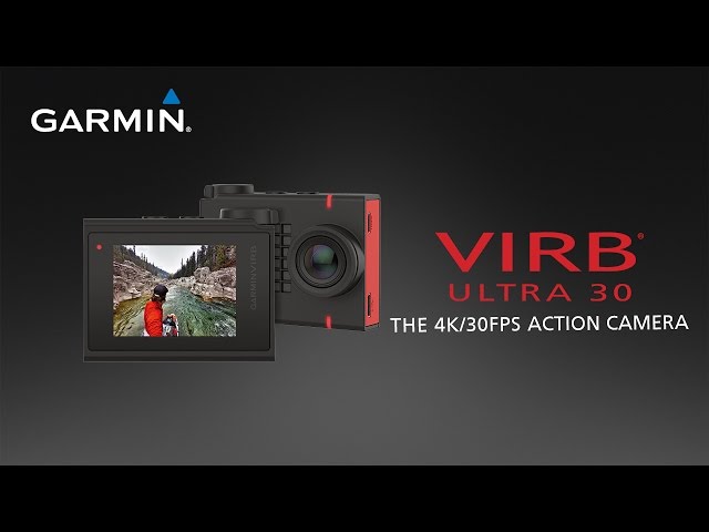 VIRB ULTRA 30: 4K Action Camera with Voice Control and Data Overlays