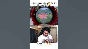 Dynamo Shock React😱 Headshot🤬#bgmi#pubgmobile#dynamogaming#shorts#ytshorts