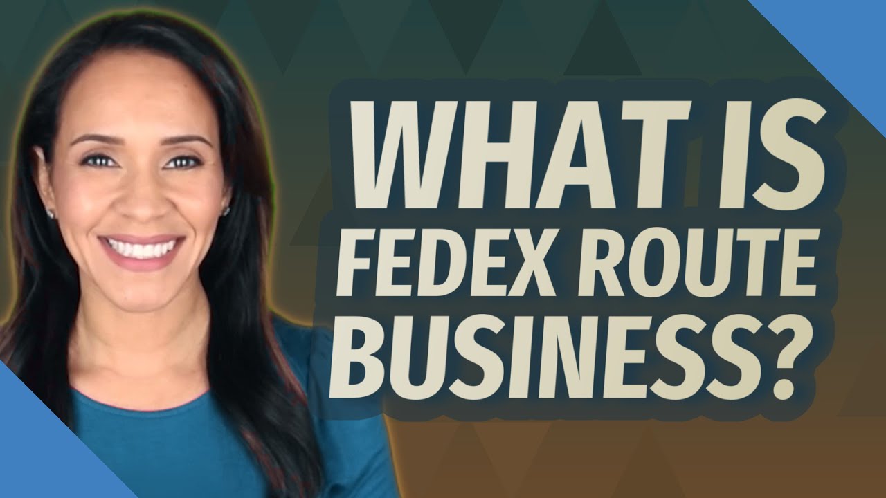 fedex route business plan