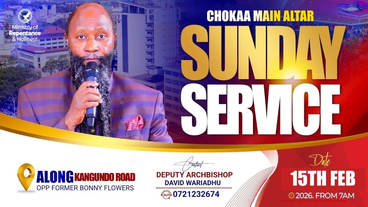CHOKAA MAIN ALTAR SUNDAY SERVICE  | 15TH FEBRUARY 2026