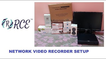 NVR (Wireless Network Video Recorder) quick and easy setup